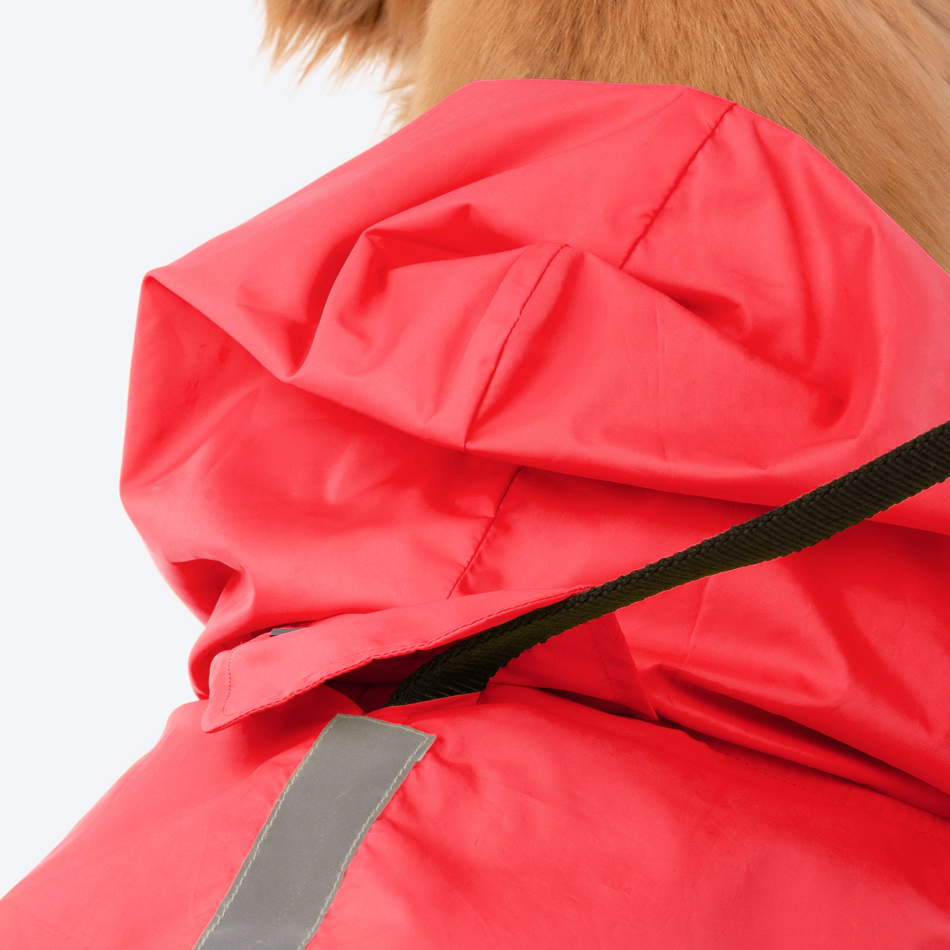 HUFT Magical Mist Dog Raincoat - Red - Heads Up For Tails