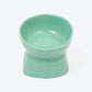 HUFT Furfeast Ceramic Bowl For Cat - Mint Green - Heads Up For Tails