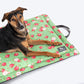 HUFT Pastel Petals Mat For Dog & Cat - Pastel Green - Heads Up For Tails