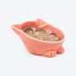 HUFT Mewmeal Ceramic Bowl For Cat - Coral