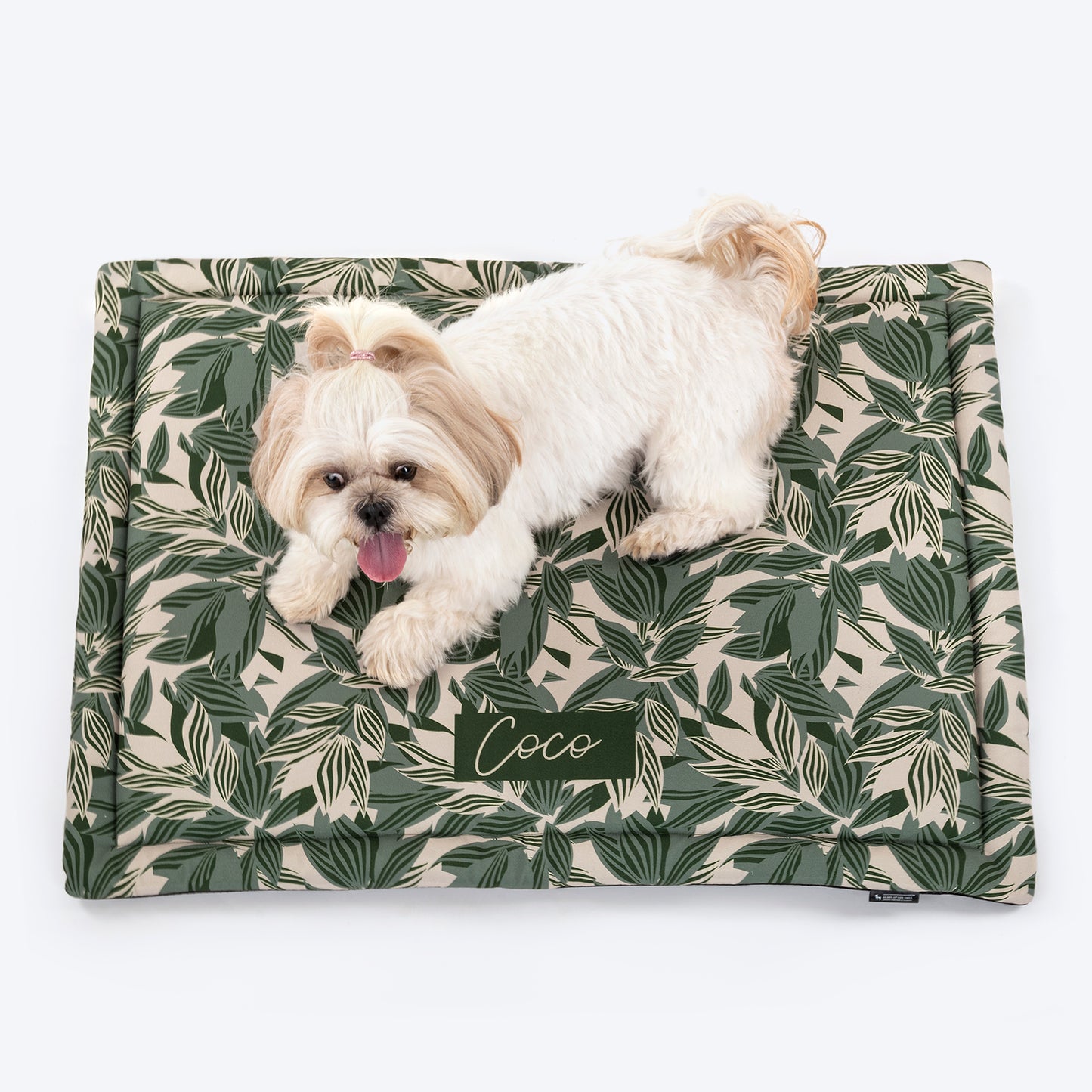 HUFT Personalised Tropical Breeze Comfort Dog & Cat Mat - Heads Up For Tails