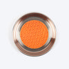 HUFT Quintessential Slow Feeder Steel Bowl For Cat - Orange - Heads Up For Tails