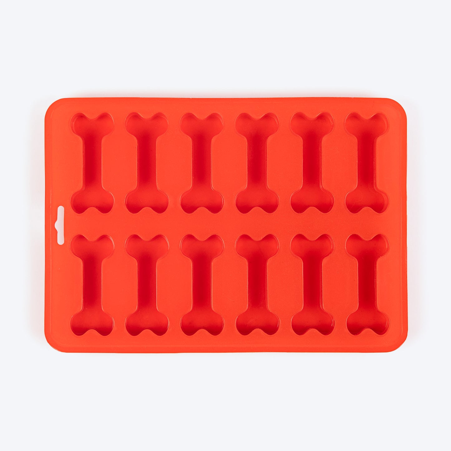 HUFT Silicone Bone Ice Tray For Dog & Cat - Red