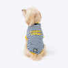 HUFT Dapper Doggo Striped T-Shirt For Dog - Navy Blue & White - Heads Up For Tails