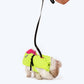 HUFT Neon Shower Dog Raincoat - Neon Green & Pink - Heads Up For Tails