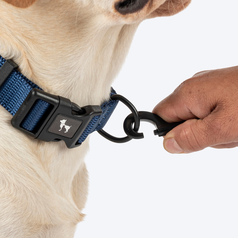 HUFT Classic Leash For Dog - Navy - Heads Up For Tails
