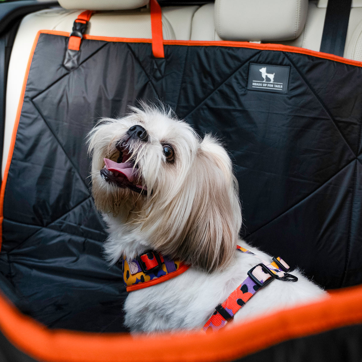 HUFT Car Seat Cover For Pets - Heads Up For Tails
