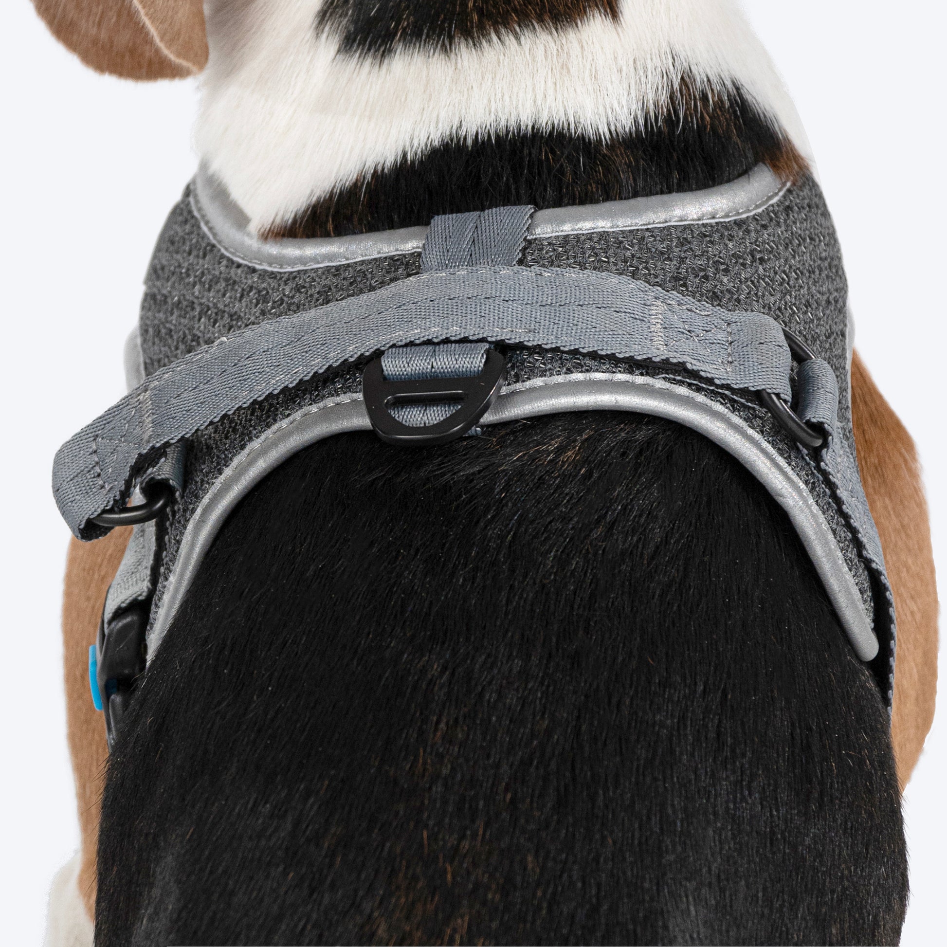 HUFT Easy Fit U-Harness For Dogs - Grey - Heads Up For Tails