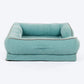 HUFT Personalised Warm Hug Orthopedic Sofa Bed For Dog - Blue