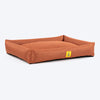 TLC Nesting Nook Bed For Dog - Rust - Heads Up For Tails