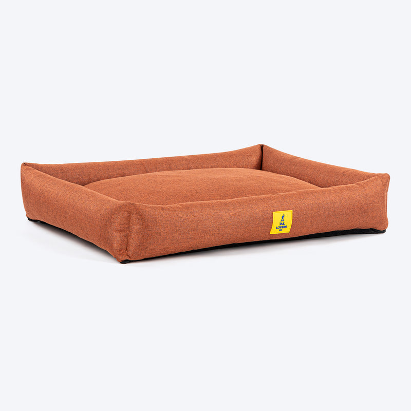 TLC Nesting Nook Bed For Dog - Rust - Heads Up For Tails