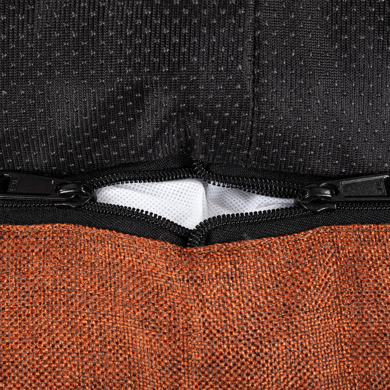 TLC Nesting Nook Bed For Dog - Rust - Heads Up For Tails