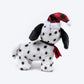 HUFT Dotted Doggo Plush Toy For Dog - White & Black - Heads Up For Tails