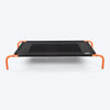 HUFT Elevated Bed For Dog - Black & Orange - Heads Up For Tails