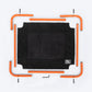 HUFT Elevated Bed For Dog - Black & Orange - Heads Up For Tails