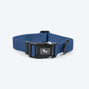 HUFT Classic Collar For Dog - Navy - Heads Up For Tails