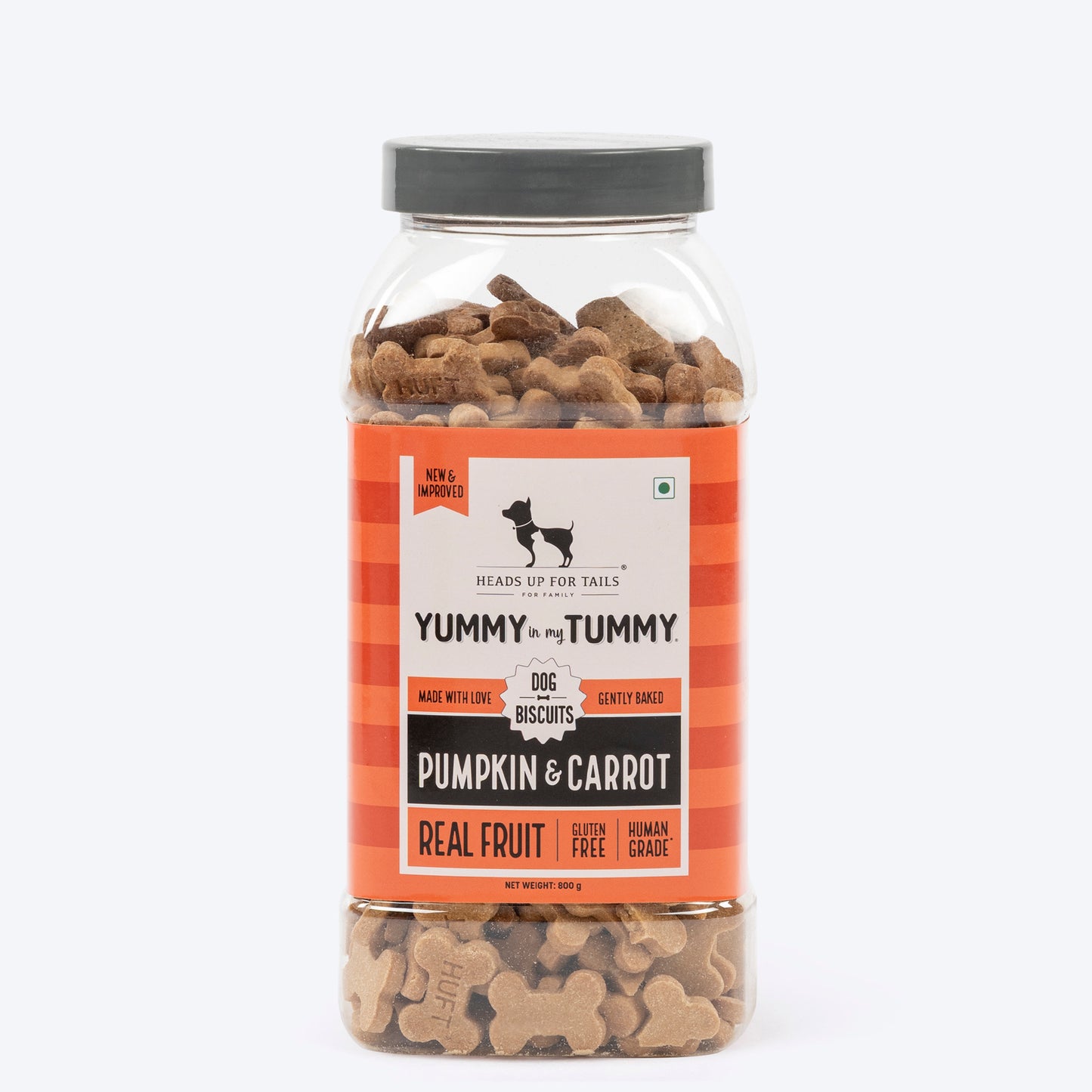 HUFT YIMT Pumpkin & Carrot Gluten-Free Dog Biscuits