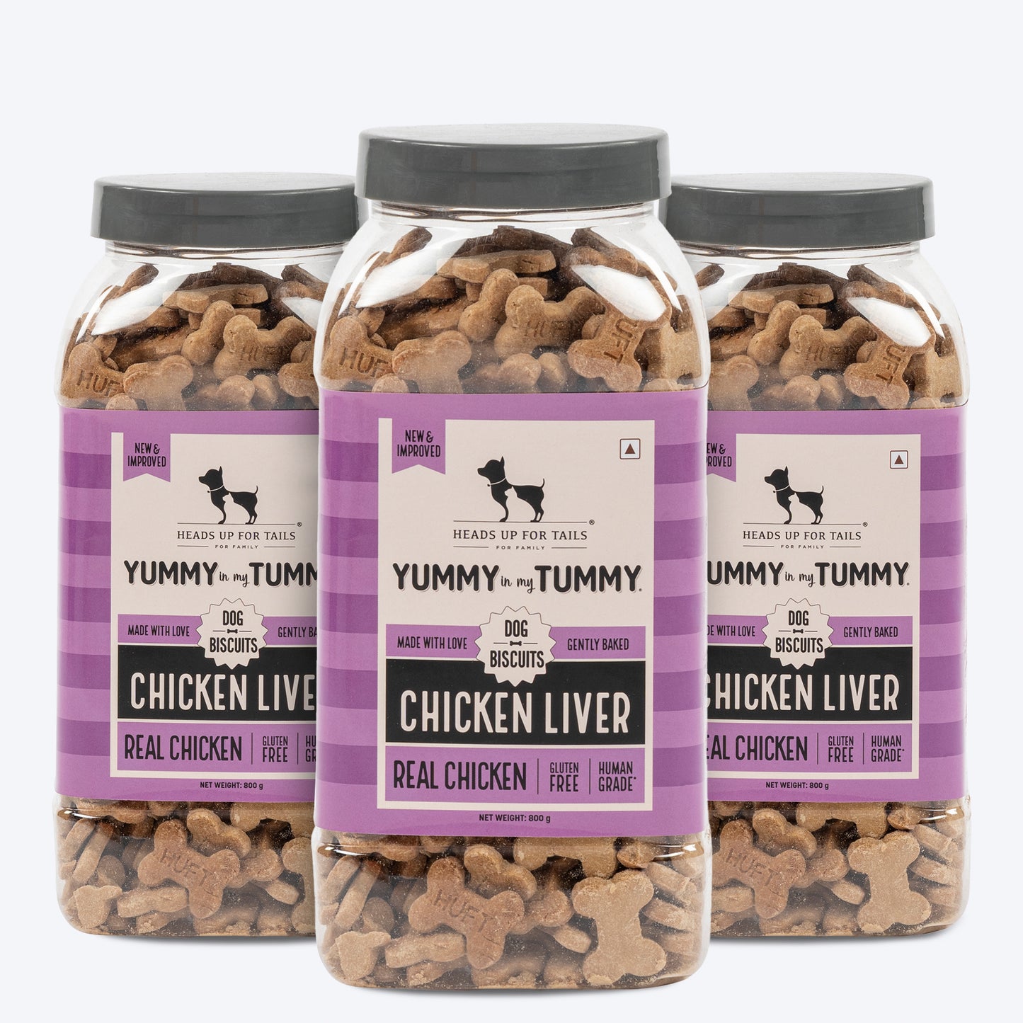 HUFT YIMT Chicken Liver Gluten-Free Dog Biscuits