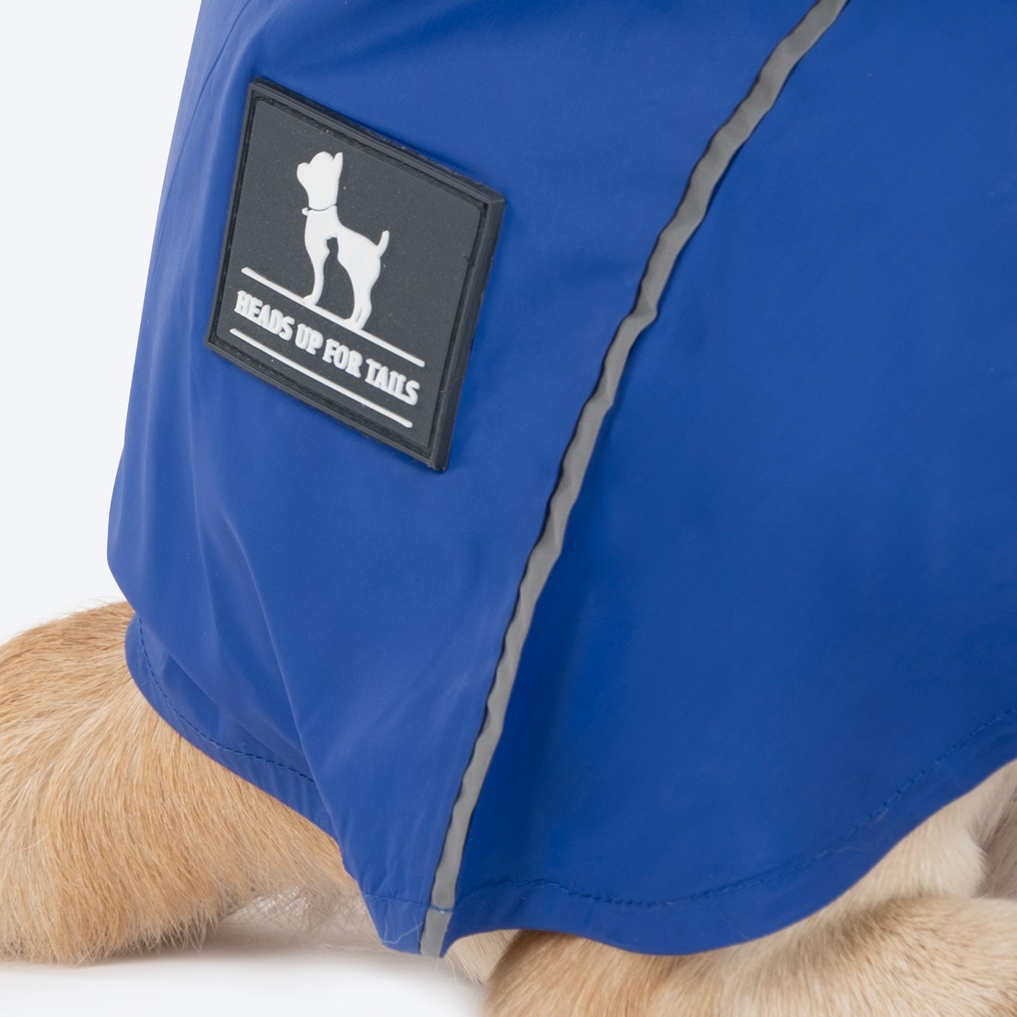 HUFT Rain Dancers Raincoats for Pets - Blue - Heads Up For Tails