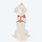 HUFT Dynamic Chevron Adjustable Harness For Dog - Red & Yellow