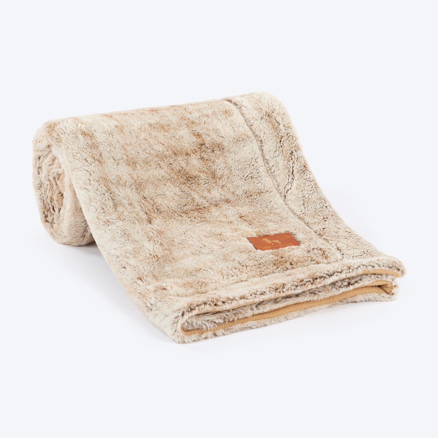 HUFT Furry Comfort Blanket For Dog & Cat - Brown