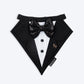HUFT Casino Royale Tuxedo Bandana For Dog - Black