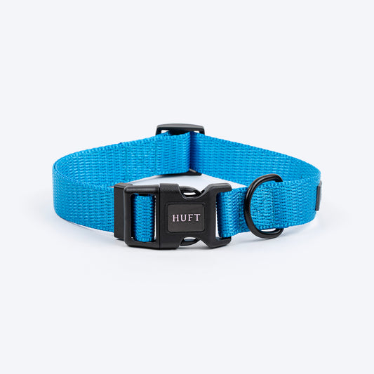 HUFT Classic Collar For Dog - Ocean Blue