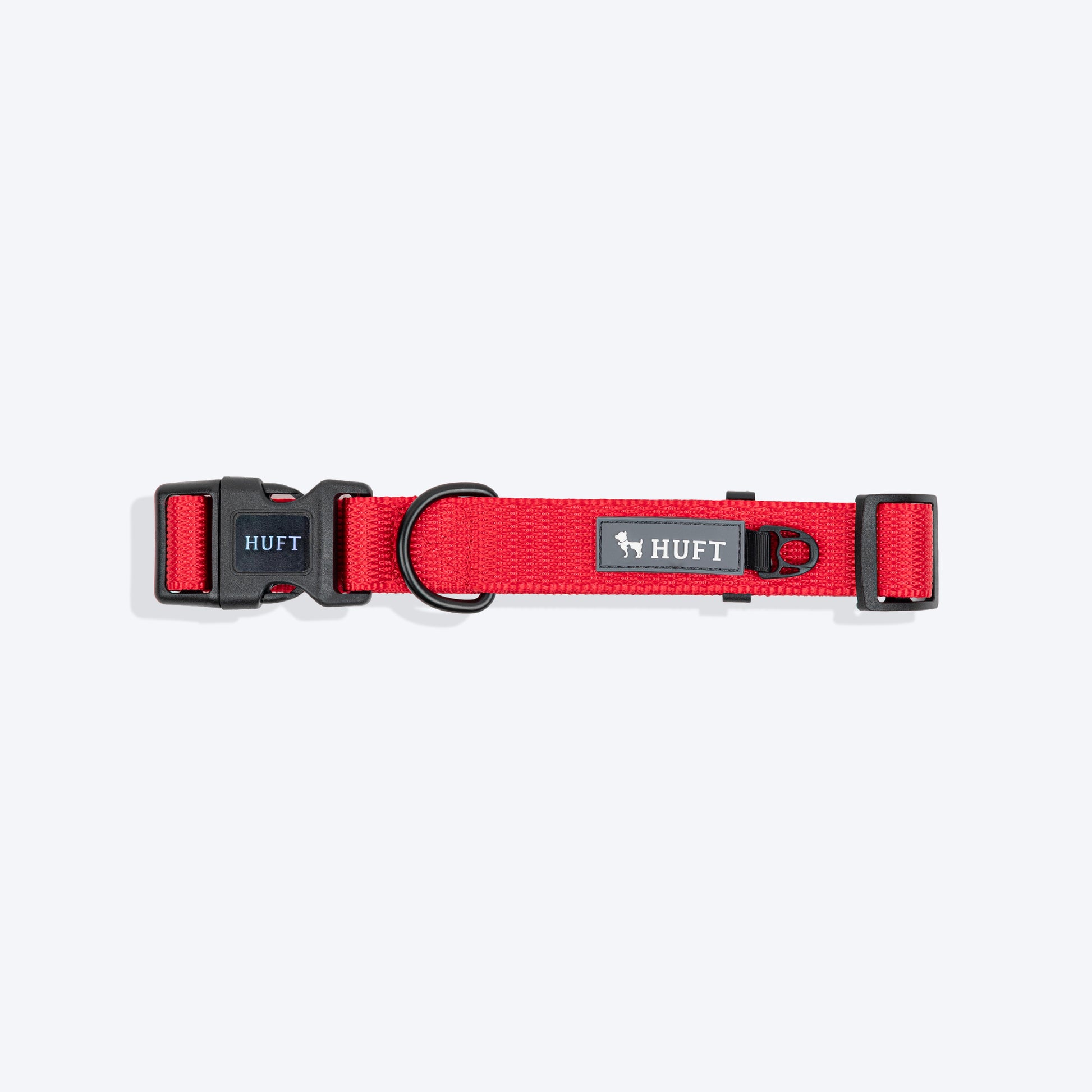 HUFT Classic Collar For Dog - Cherry Red - Heads Up For Tails