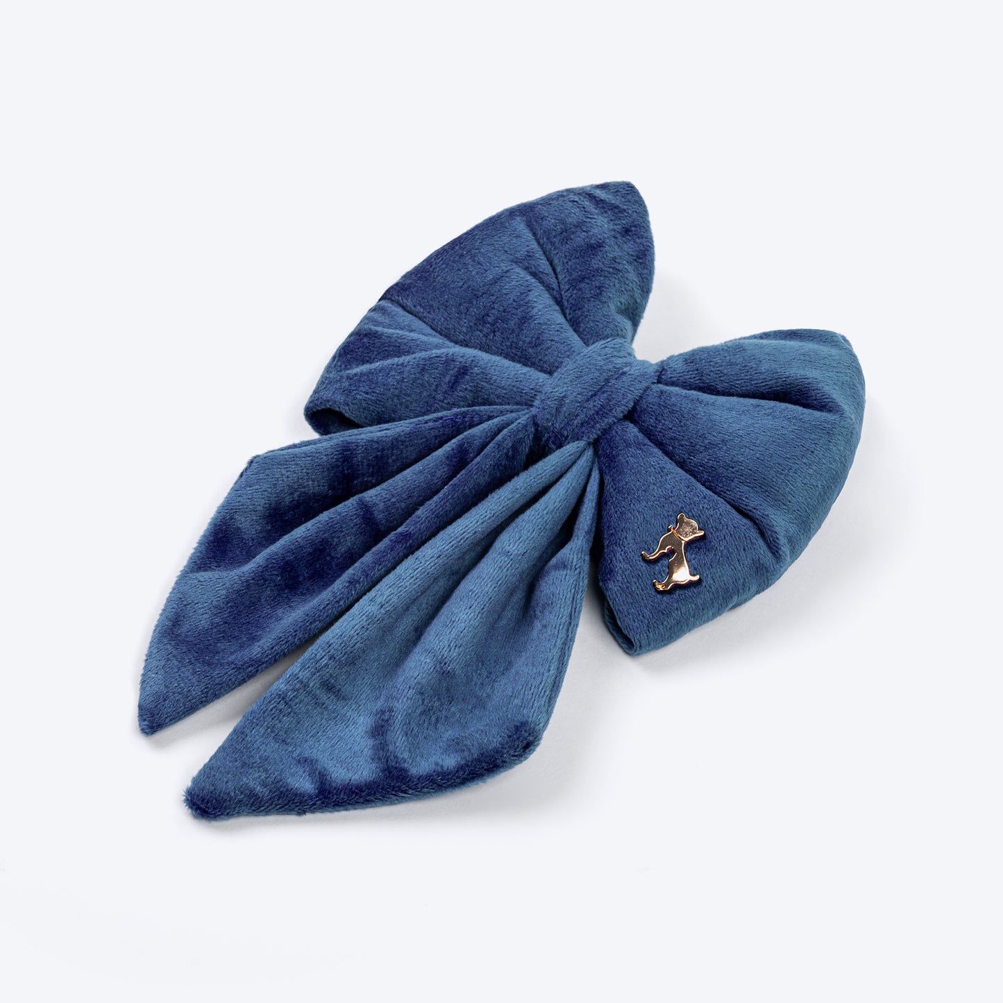 HUFT Regal Luxe Bow Tie For Dog - Navy - Heads Up For Tails