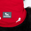 HUFT Lovers Printed T-Shirt For Dog - Red - Heads Up For Tails