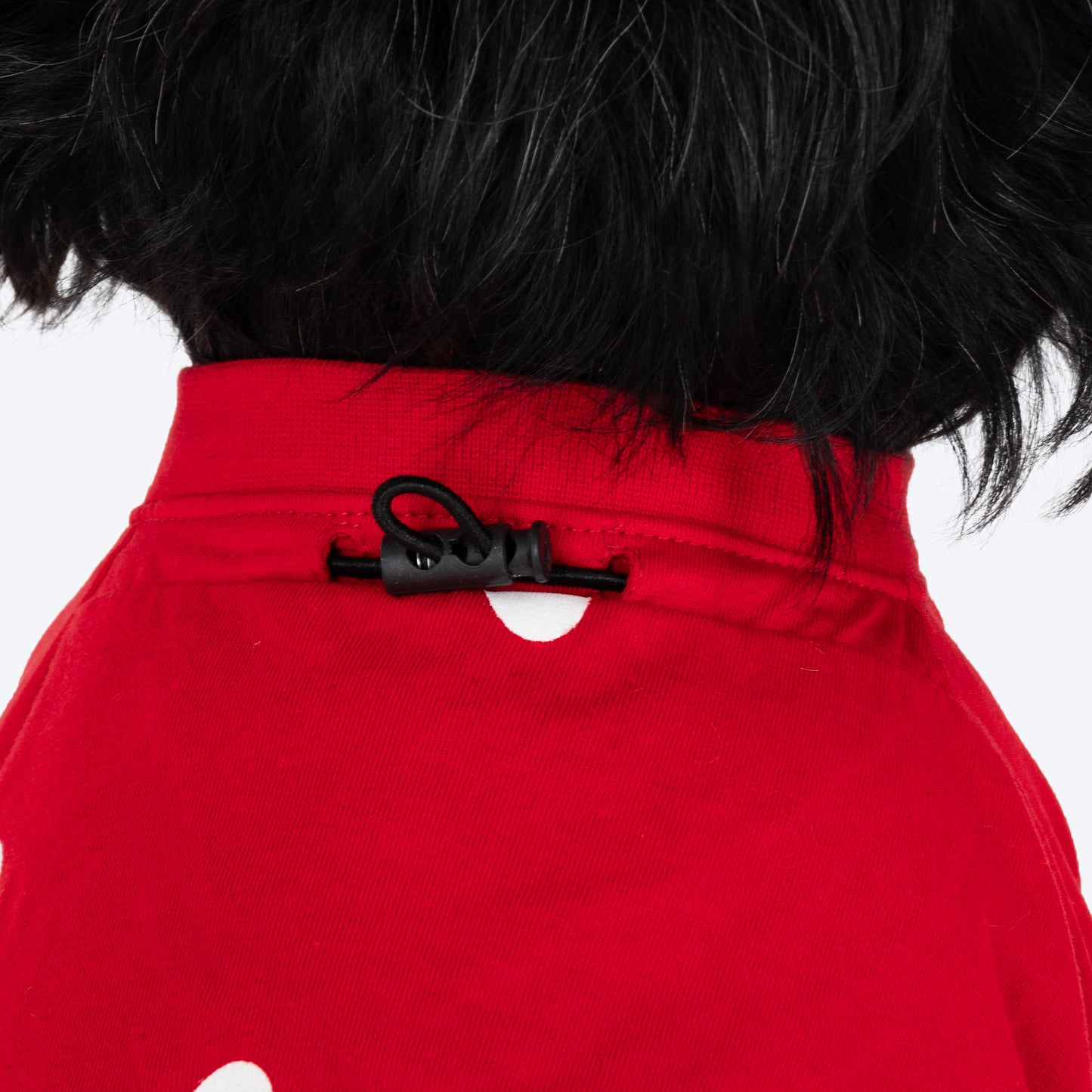 HUFT Lovers Printed T-Shirt For Dog - Red - Heads Up For Tails