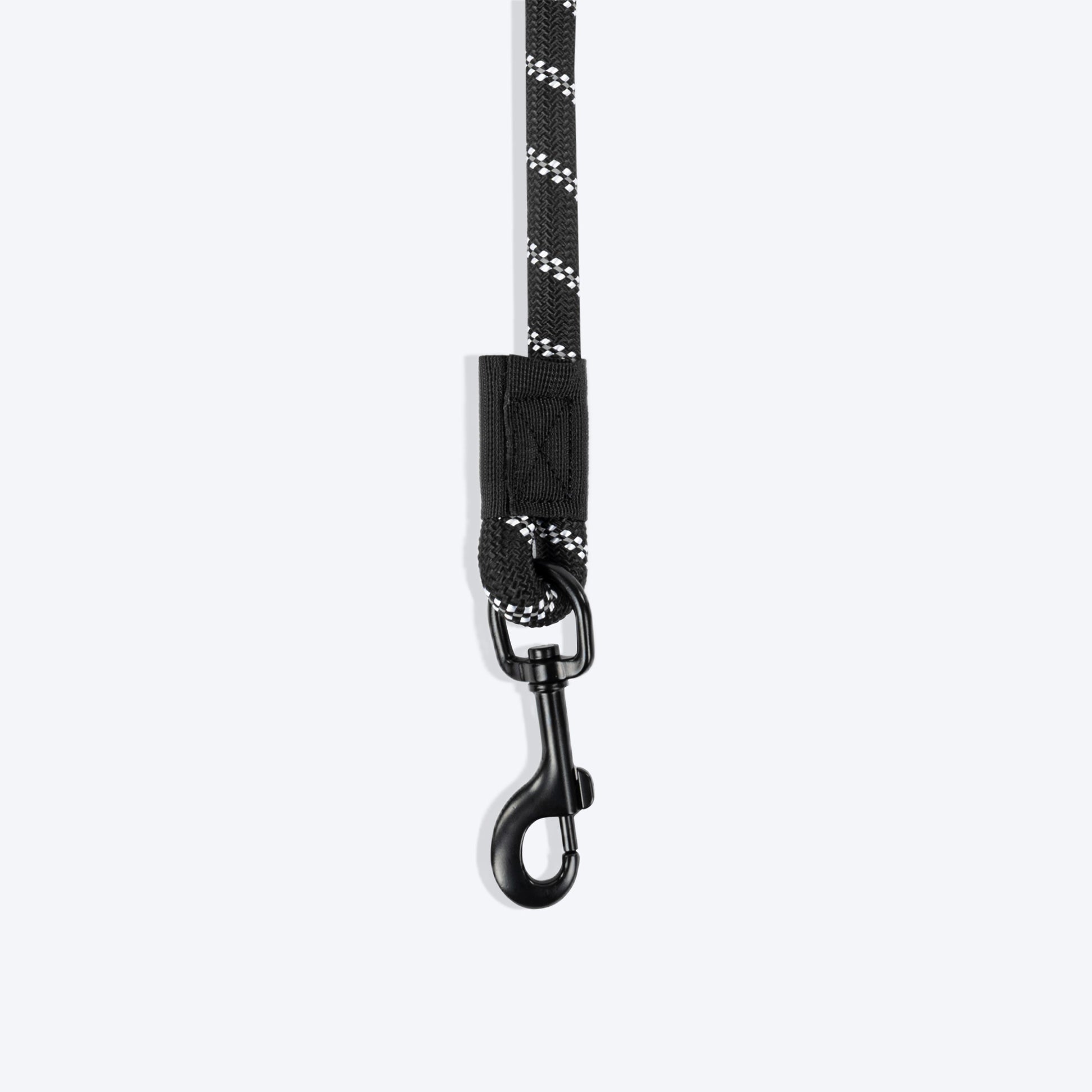 HUFT Classic Rope Leash For Dog - Black - 5 ft - Heads Up For Tails