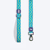 Dash Dog Vector Dual Handle Leash For Dog - Aqua Blue - Heads Up For Tails