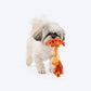 TLC Mighty Tug Rope Toy For Dog - Orange & Yellow - Heads Up For Tails