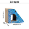 HUFT Whisker Hub Scratcher For Cat - Blue - Heads Up For Tails