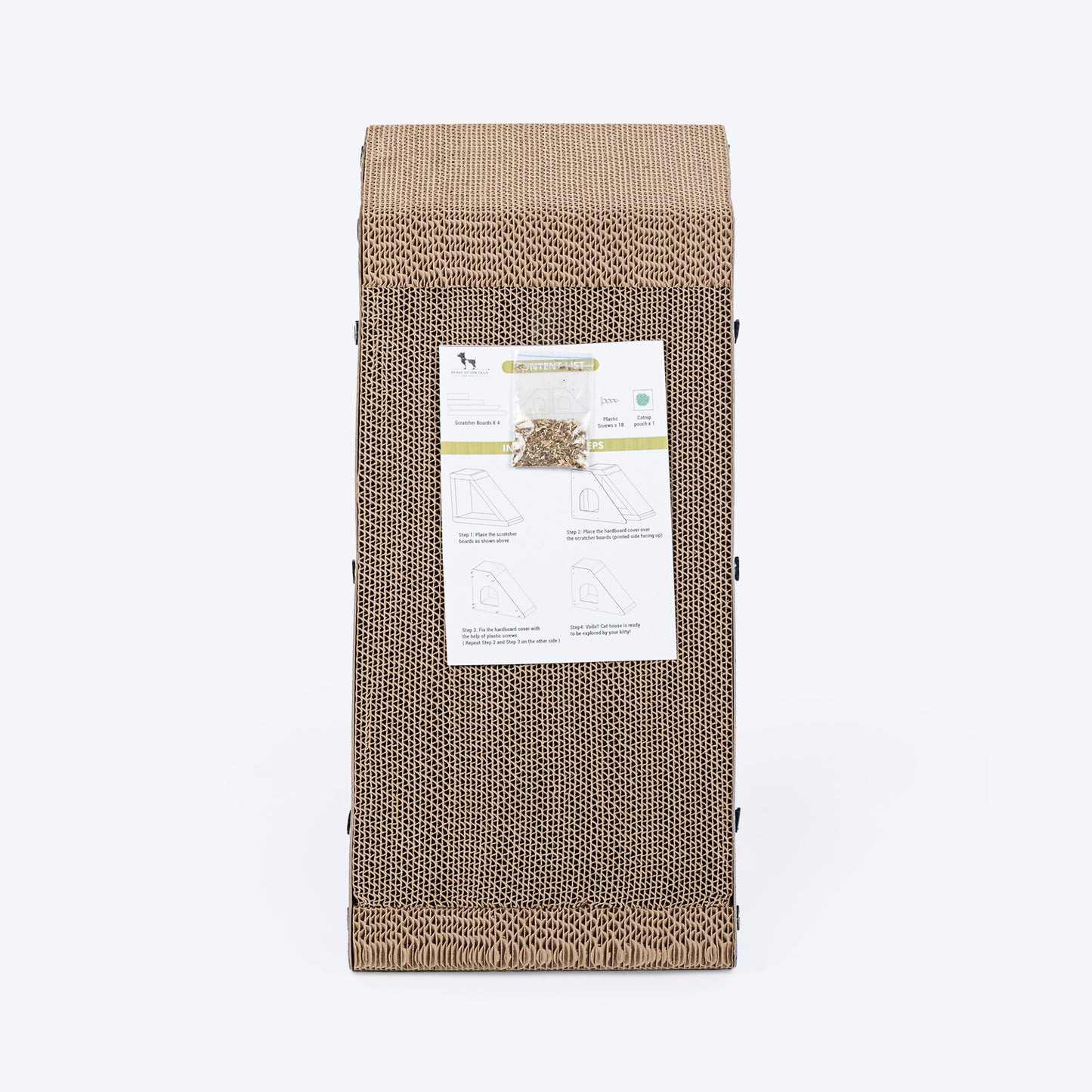 HUFT Whisker Hub Scratcher For Cat - Blue