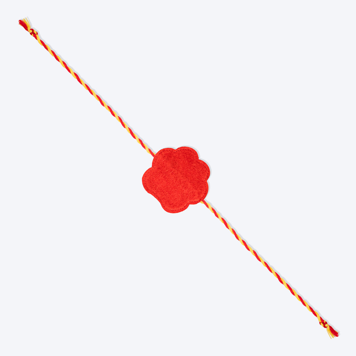 HUFT Paws Of Love Rakhi For Dog - Red - Heads Up For Tails