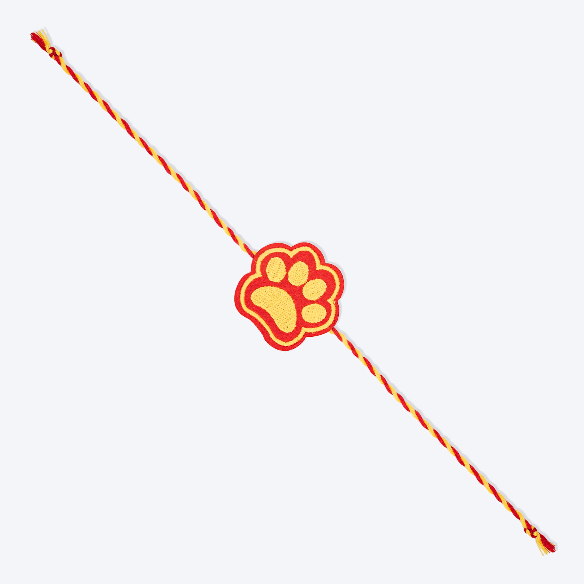 HUFT Paws Of Love Rakhi For Dog - Red - Heads Up For Tails