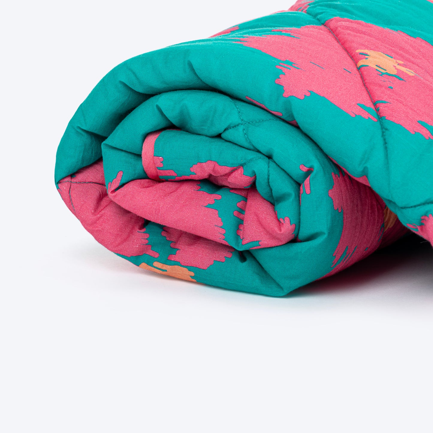 HUFT Pawsome Blossom Blanket For Dog & Cat - Green & Pink - Heads Up For Tails