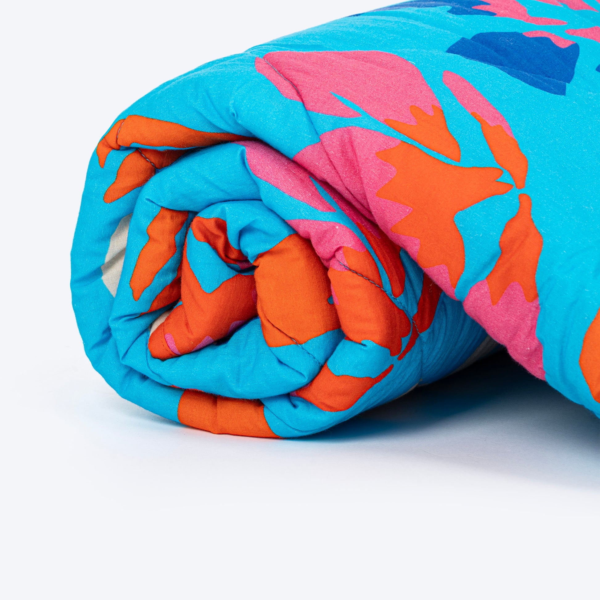 HUFT Summer Bloom Blanket For Dog & Cat - Blue - Heads Up For Tails