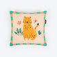 HUFT Whisker Bloom Cushion For Pet Lovers - Multicolor - Heads Up For Tails