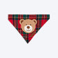 HUFT Merry Beary Bandana For Dog - Multicolour