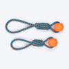 HUFT Tuggables Tug Twister Rope Toy For Dog - Blue & Orange - Heads Up For Tails