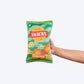 HUFT Snacks Crinkly Plush Toy For Dog - Green - Heads Up For Tails