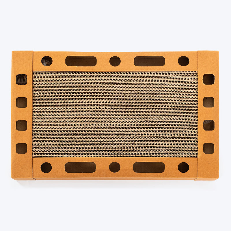 HUFT Scratch Deck Scratcher For Cats - Brown