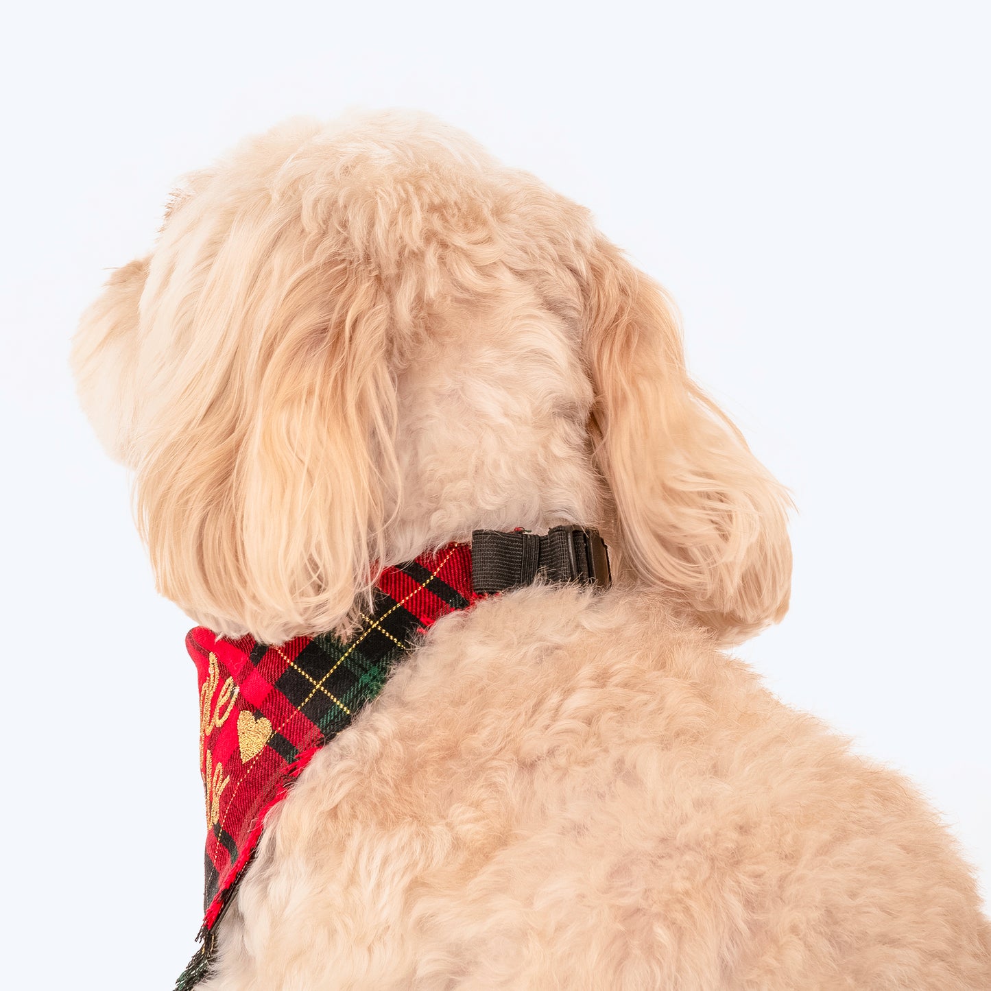 HUFT Christmas Jingle Tails Bandana For Dog & Cat - Heads Up For Tails