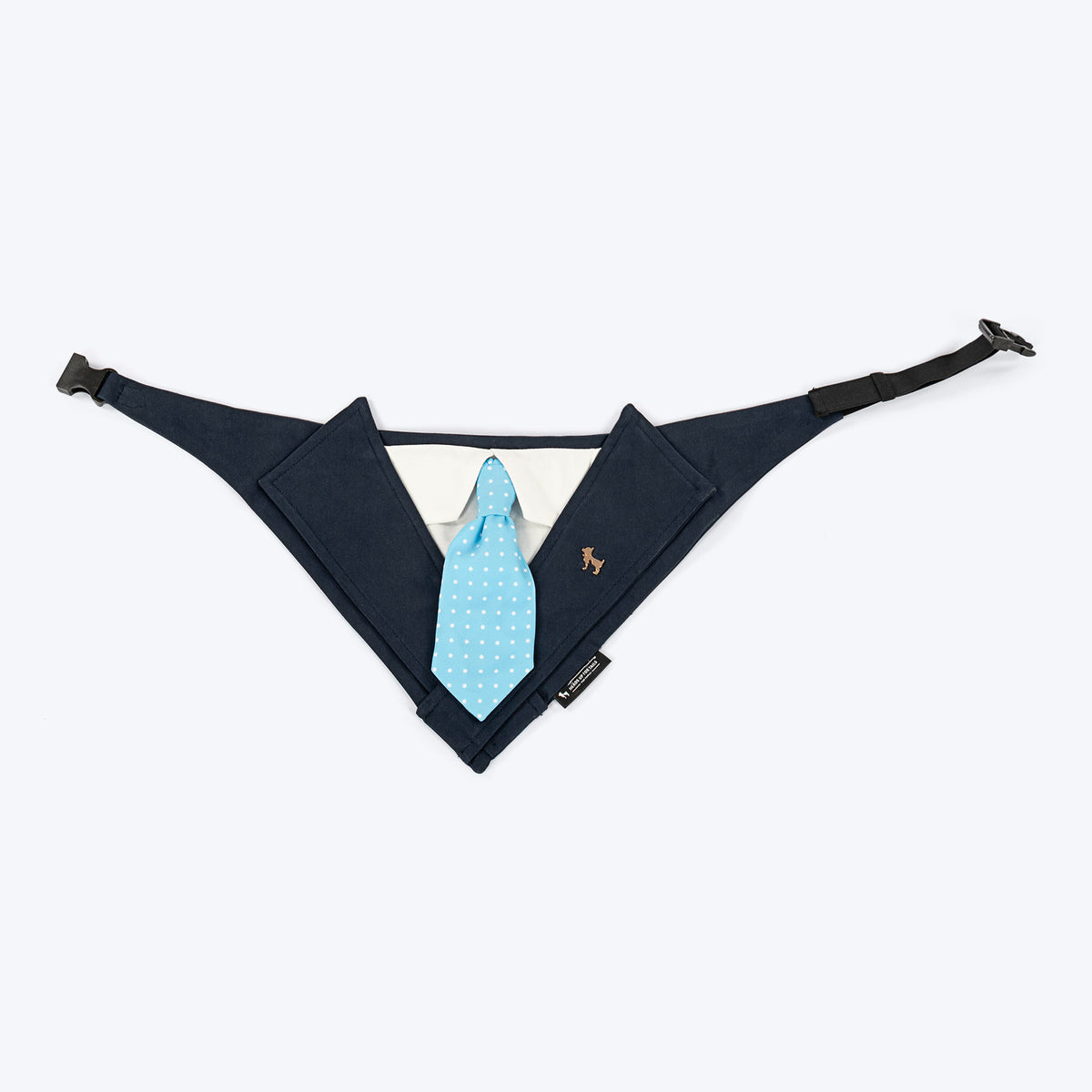 HUFT The Gentleman Bandana For Dog - Blue