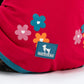 HUFT Awesome Blossom Printed T-Shirt For Small Dog - Magenta - Heads Up For Tails