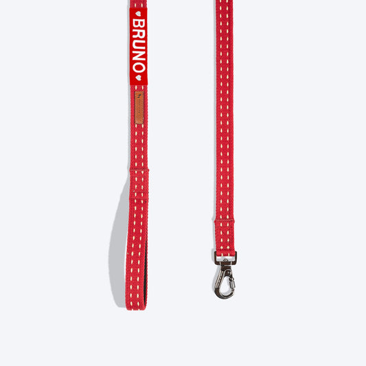 HUFT Trot Along Dog Leash - Maroon (Can be Personalised) - Heads Up For Tails
