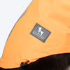 HUFT Magical Mist Raincoat With Harness Opening For Dog - Orange - Heads Up For Tails